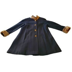 Herman Kay Woman's Wool Swing Winter Coat size small